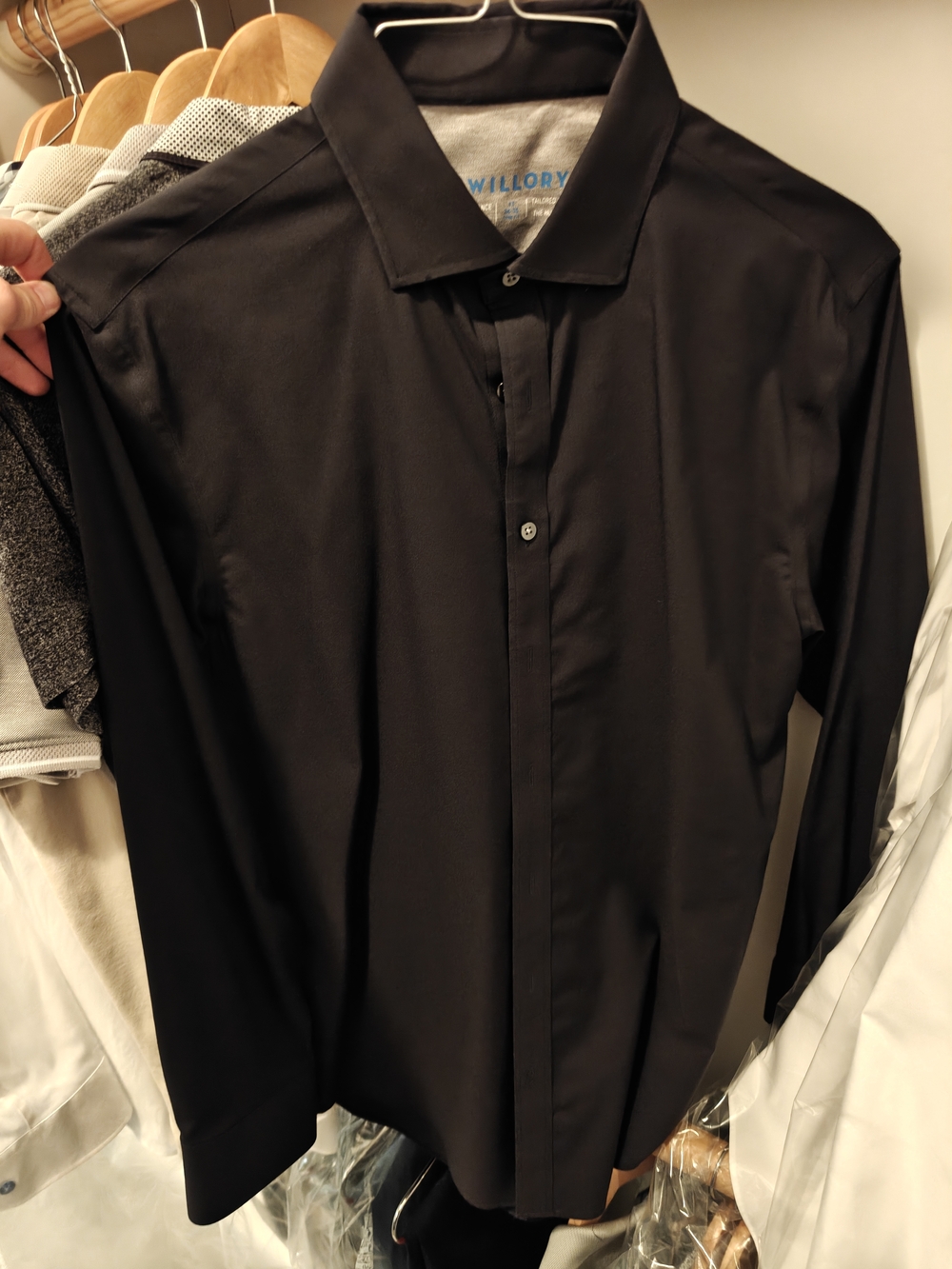 Twillory Men’s Black Performance Dress Shirt